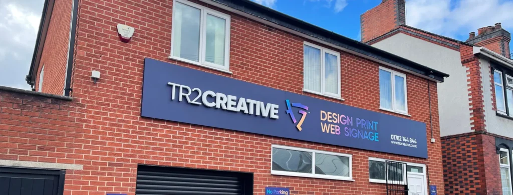 TR2 Shop Signage