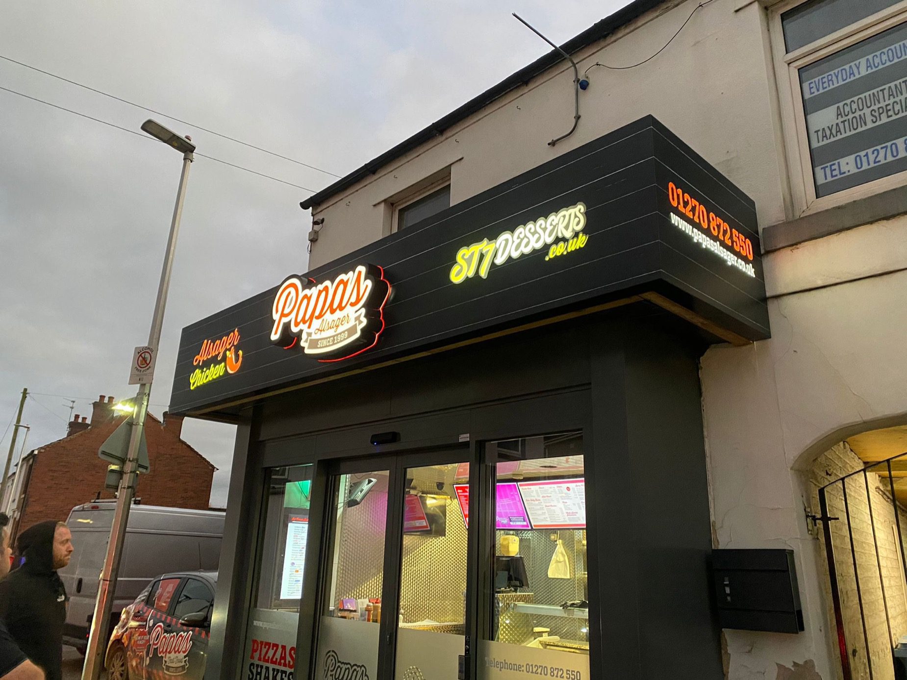 Illuminated Business Signage